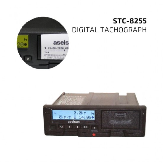 Цифровий тахограф STC-8255, ASELSAN 